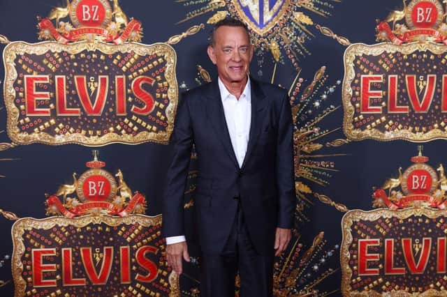 Double Oscar winner Tom Hanks added two Golden Rasperry Awards to his trophy cabinet courtesy of his performance as Colonel Tom Parker in Buz Luhrman's Elvis.