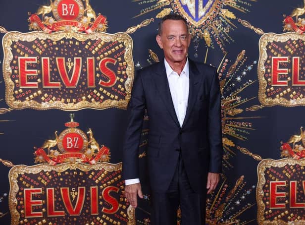 Double Oscar winner Tom Hanks added two Golden Rasperry Awards to his trophy cabinet courtesy of his performance as Colonel Tom Parker in Buz Luhrman's Elvis.