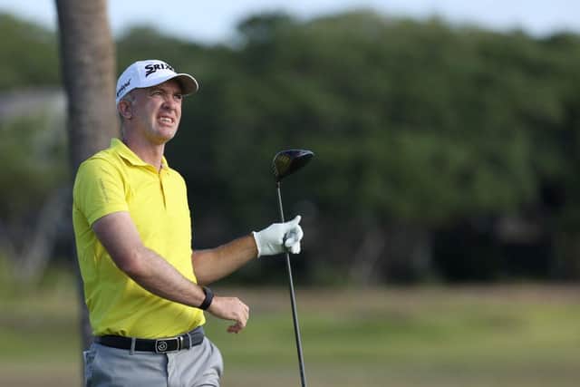 Martin Laird watches his tee shot at the third during the first round of the PGA Championship at Kiawah Island Resort's Ocean Course in Kiawah Island, South Carolina. Picture: Gregory Shamus/Getty Images.