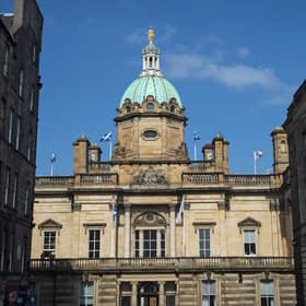 The Edinburgh headquarters of Lloyds-owned Bank of Scotland. Picture: Andy Buchanan/AFP/Getty Images.