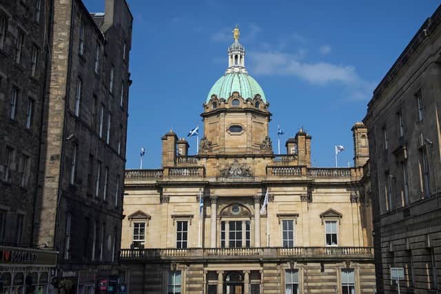 The Edinburgh headquarters of Lloyds-owned Bank of Scotland. Picture: Andy Buchanan/AFP/Getty Images.