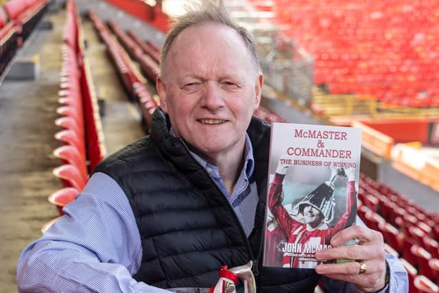 ​John McMaster tells his story in McMaster and Commander: The Business of Winning (pic: Derek Ironside/Newsline Media)