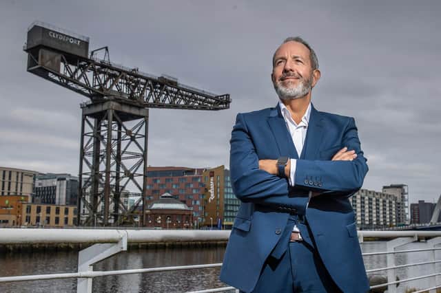 Professor Gary McEwan, CEO of business support organisation Elevator, which is launching its latest accelerator programme aimed at creative businesses in Glasgow. Picture: Andrew Barr