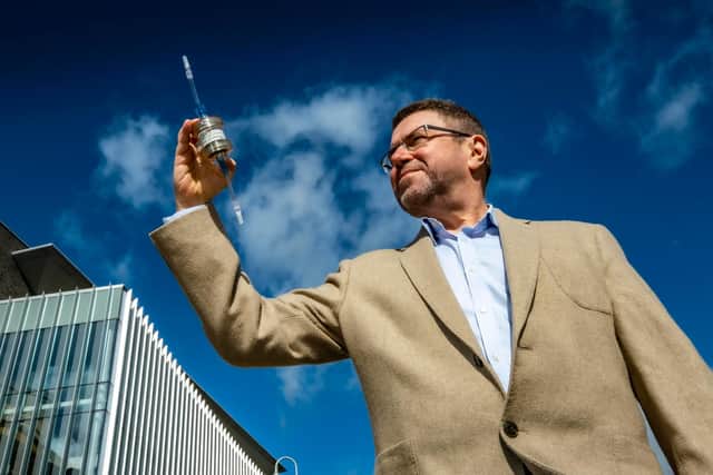 Jeremy Wheeler, CEO of BioCaptiva, which has developed a medical device that captures circulating free DNA from the blood of patients in much greater quantities than the current standard of a single blood draw can. Picture: Peter Devlin