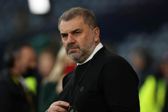 Celtic manager Ange Postecoglou faces Bayer Leverkusen in the Europa League tomorrow night. (Photo by Alan Harvey / SNS Group)