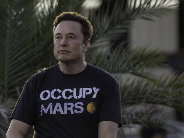 An Elon Musk company, Neuralink, has successfully implanted a computer chip in the brain of a human (Picture: Michael Gonzalez/Getty Images)