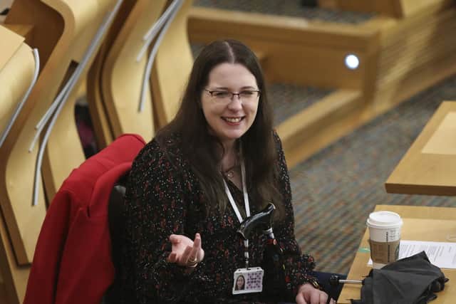 Equalities minister Emma Roddick has published a consultation on a conversion therapy ban that could be as controversial as the Gender Recognition Reform Bill (Picture: Fraser Bremner/pool/Getty Images)