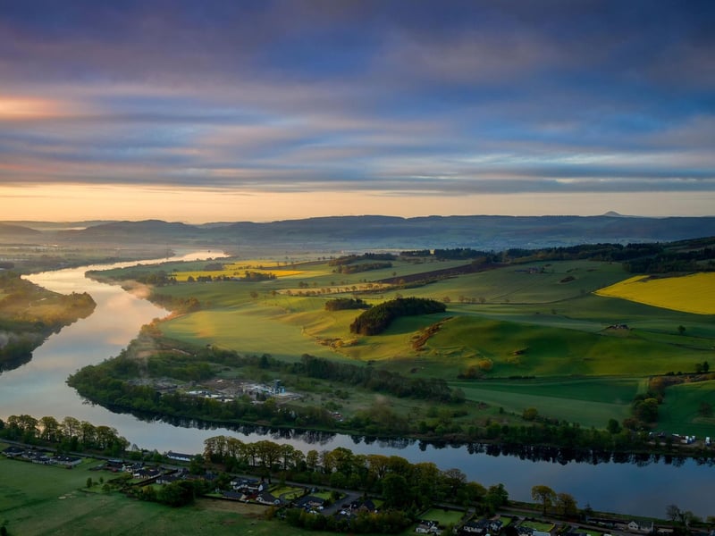 At 117 miles, the River Tay is Scotland's longest river. Originating in western Scotland on the slopes of Ben Lui, it flows across the Highlands, through Loch Dochart, Loch Iubhair and Loch Tay, then continues through Strathtay and Perth, reaching the sea at the Firth of Tay, south of Dundee. The lowest ten miles of the Tay, including exclusive beats like Taymount, provide the most productive fishing spots. It is famous for producing big fish - including the largest ever rod-caught salmon in Britain, landed by Georgina Ballantine in 1922, weighing 64 pounds.