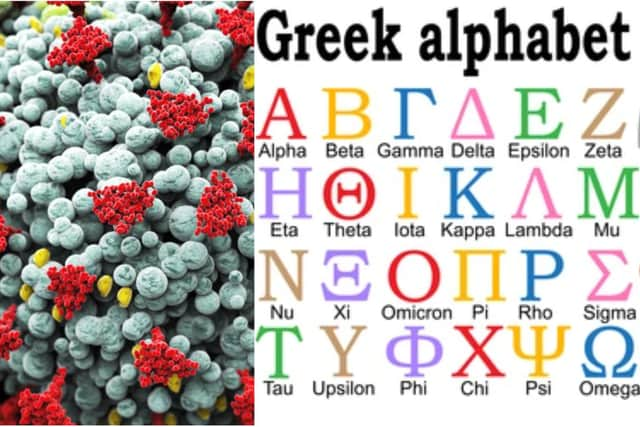 Global health leaders have announced new names for Covid-19 variants using letters of the Greek alphabet. Photo: Shutterstock