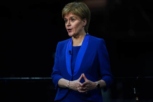 First Minister Nicola Sturgeon. (Photo by Jeff J Mitchell/Getty Images)