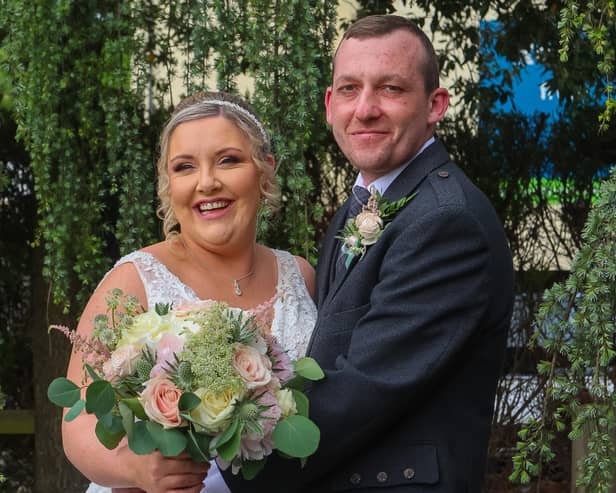 The wedding of Annmarie Maclean and Mathew Bodie took place on Friday. Pics: Scott Louden