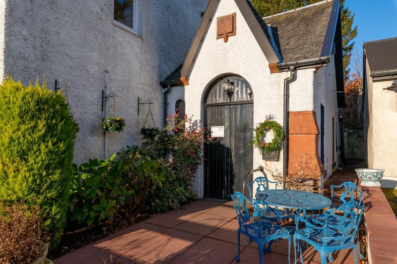Interior: The property has been converted by its current owner into a bed and breakfast on the ground floor with their own accommodation upstairs.