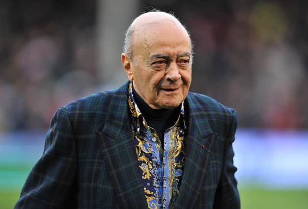 Businessman and landowner Mohamed Al Fayed has died aged 94. PIC: Daniel Hambury/PA Wire.