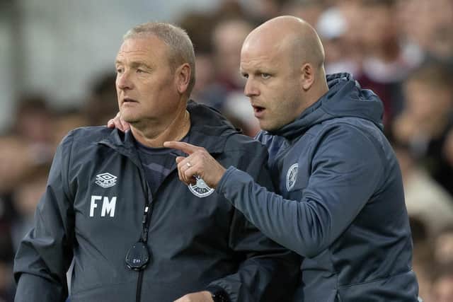 Steven Naismith (right) has been named Hearts head coach with Frankie McAvoy as an assistant. (Photo by Ross Parker / SNS Group)