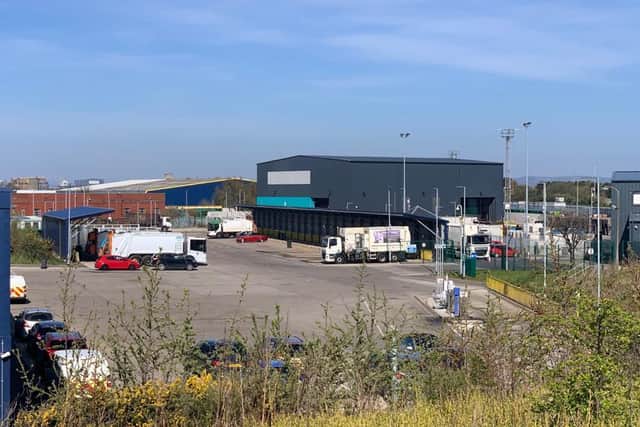 Seafield recycling centre has been closed. Pic: Andy O'Brien