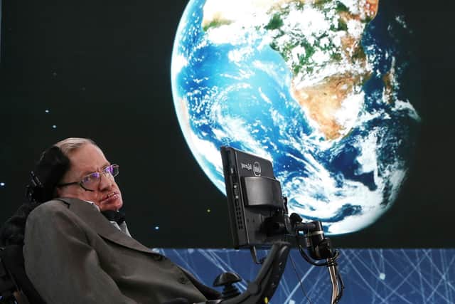 The late Professor Stephen Hawking made clear that climate change could become an existential threat (Picture: Jemal Countess/Getty Images)