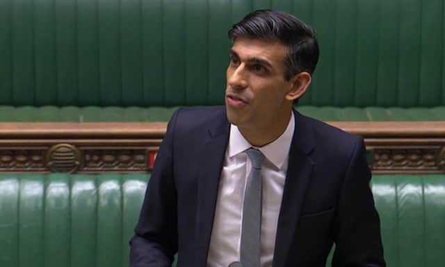 Sunak said the UK government's highest priority remains to protect jobs and livelihoods. Picture: House of Commons/PA Wire.