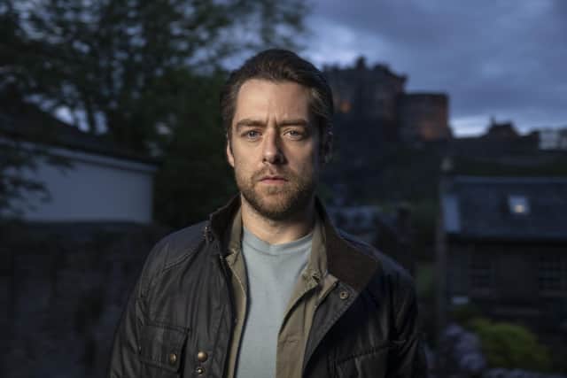 Richard Rankin as Detective Inspector John Rebus in the TV series inspired by Ian Rankin's crime novels series. Pic: Eleventh Hour Films,Mark Mainz
