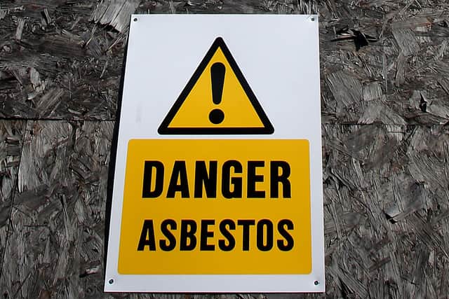 New data revealed almost 2000 Scottish schools have issues with asbestos.
