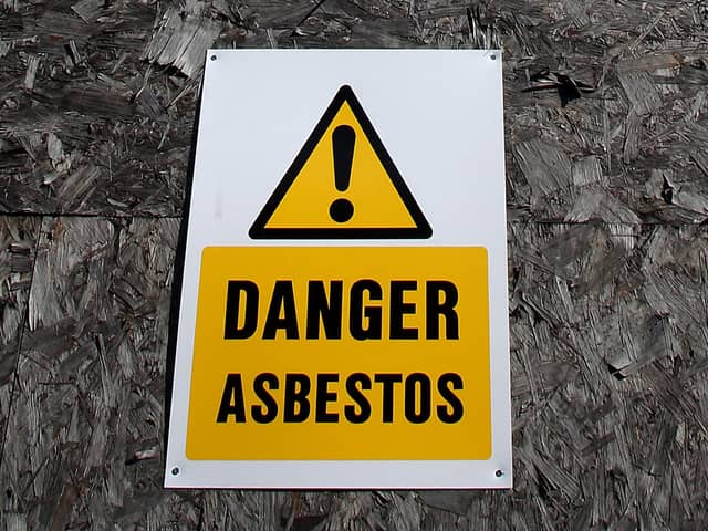 New data revealed almost 2000 Scottish schools have issues with asbestos.