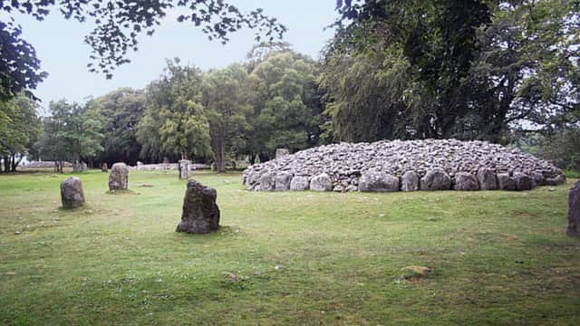 The Clava Cairns burial site near Inverness has become a popular draw for Outlander fans given claims it was the inspiration for a fictitious set of stones where people can step through time. PIC: geograph.org/R Embleton.