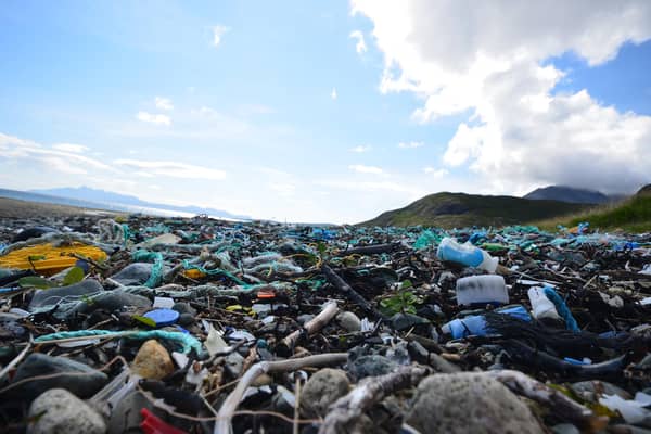 Skye's beaches were found to contain rubbish from as far away as the US and China (Picture: Loughborough University)