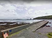 The man died in the area of Catterline Bay near Stonehaven