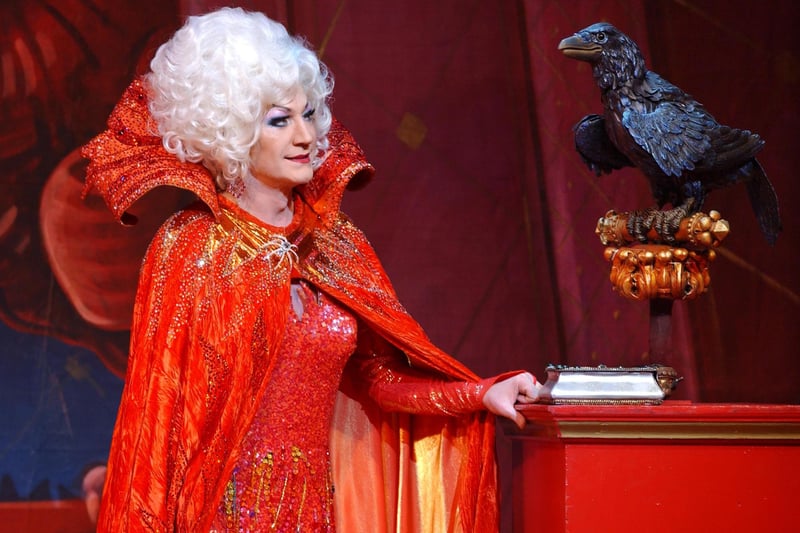 File photo dated 21/12/04 of Paul O'Grady performing as Lily Savage, as the Wicked Queen, in Snow White & The Seven Dwarfs -at the Victoria Palace Theatre, London.