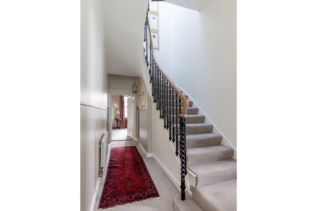 Hall and staircase.