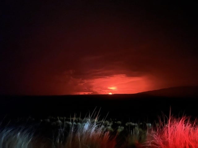 Hawaii's Mauna Loa, the largest active volcano in the world, has erupted for the first time in nearly 40 years, US authorities said, as emergency crews went on alert early Monday.