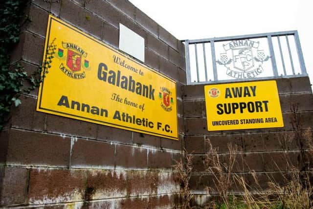 Jamie Reid swapped Barbados for Galabank Stadium. (Photo by Ross MacDonald / SNS Group)