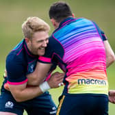 Kyle Steyn training at Oriam ahead of Scotland's A international against England in Leicester on Sunday. Picture: Paul Devlin/SNS