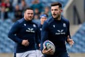 Blair Kinghorn trains at BT Murrayfield ahead of Scotland's opening autumn Test against Australia.  (Photo by Ross Parker / SNS Group)