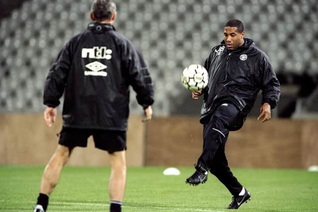 John Barnes managed Celtic in the 1999-2000 season but was sacked after a shock Scottish Cup exit.
