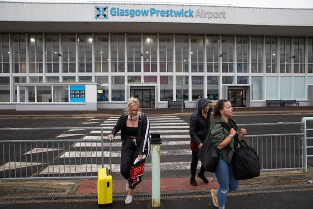 The only woman on Scottish Government-owned Prestwick Airport's board has been replaced by a man. Picture: Robert Perry/Getty