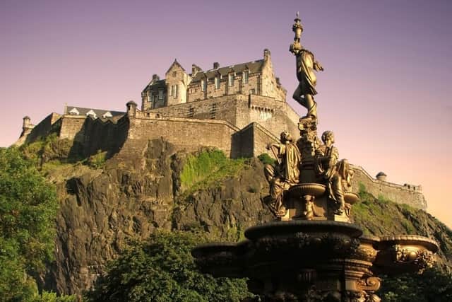 Edinburgh Castle is one of Scotland's most famous landmarks. Take a selfie in front of your favourite and you could win a prize.
