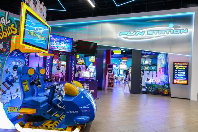 Fun Station opened its 'arcade and virtual reality arena' on the Upper Oasis Dining Quarter in December.