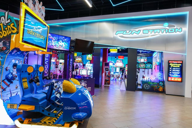 Fun Station opened its 'arcade and virtual reality arena' on the Upper Oasis Dining Quarter in December.