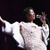 Aretha Franklin performs in New York at an Elton John Aids Foundation event in 2017 (Picture: Dimitrios Kambouris/Getty Images)