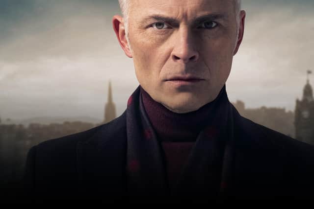 Actor Mark Bonnar in Guilt, a drama which featured Hibs programmes in its big reveal. The bigger mystery is why the club have stopped issuing them.
