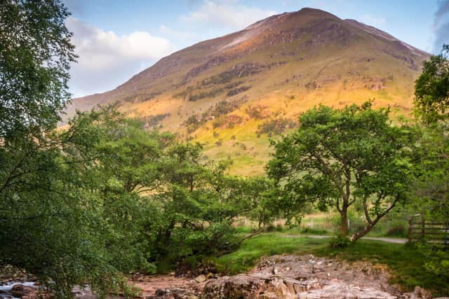 The man's body was found beside the River Nevis at Glen Nevis by a member of the public. Picture: Getty Images