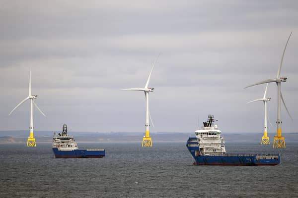 Scotland has a golden opportunity to develop an offshore wind energy industry (Picture: Jeff J Mitchell/Getty Images)