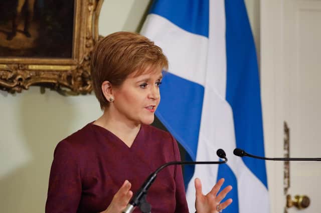 Nicola Sturgeon set out plans for a "greener and fairer" economy