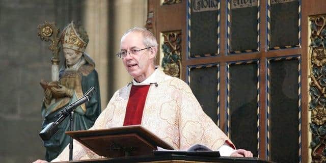 'Nazis' comment apology: The Archbishop of Canterbury