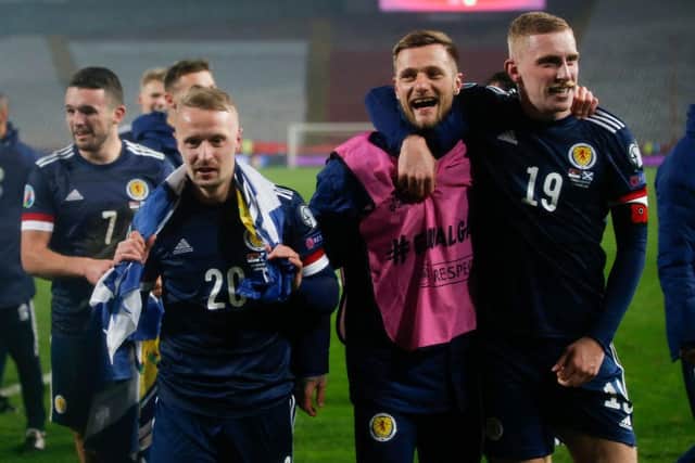 Leigh Griffiths. (Photo by Srdjan Stevanovic/Getty Images)