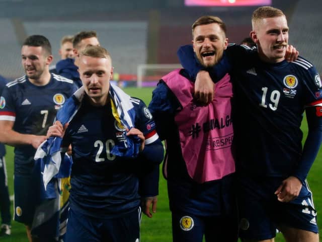 Leigh Griffiths. (Photo by Srdjan Stevanovic/Getty Images)