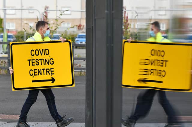 Testing for coronavirus is key to controlling the virus, particularly because many people can be infected without showing symptoms (Picture: Michael Gillen)