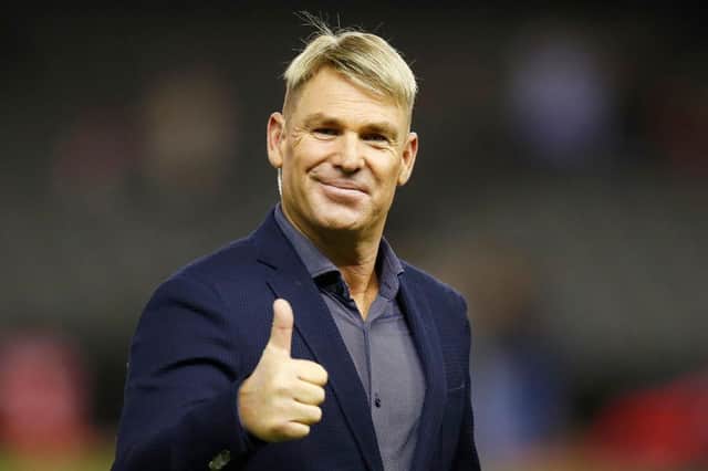 Shane Warne pictured in Melbourne in 2020 (Picture: Daniel Pockett/Getty Images)