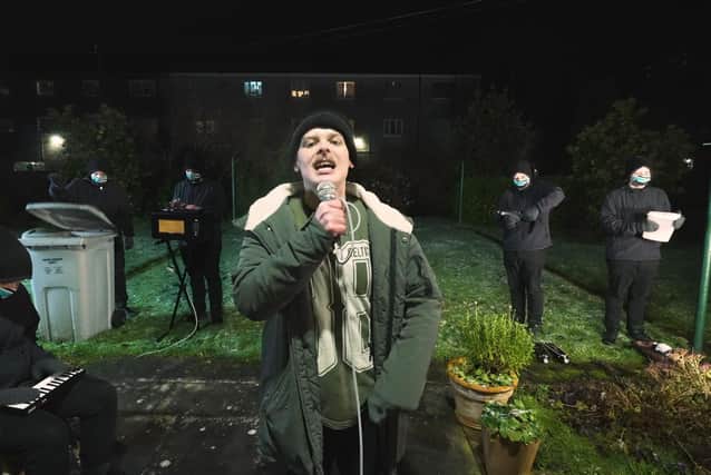 Gaelic rapper Hammy Sgith is up for awards for best film, performance and new director.