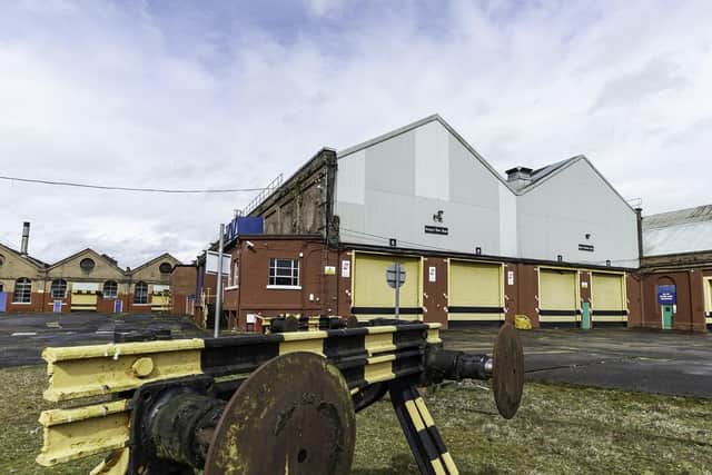 The St Rollox depot is a prized part of Scotland's rich industrial heritage. Picture: Matt Marcus